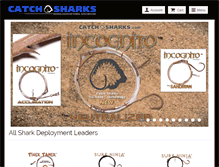Tablet Screenshot of catchsharks.com